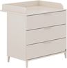 YUNY by PAIDI Wickelkommode SISTER LOU mit abnehmbarem Aufsatz und 3 Schubladen, Kommode in Beige, 95 cm Breite, geprüfte Sicherheit, Soft-Close Bild 2