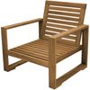 Lounge Sessel Treviso Teak Massivholz Blau + 129,99 € Bild 2