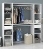 Parisot Kleiderschrank Combi in weiß 176 cm Bild 2
