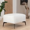Bronx71 Stoff Hocker Vegas rechteckig off white Bild 4