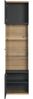 Vitrine Norris in grau und Eiche Evoke 51 x 205 cm Bild 3