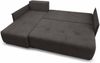 AX LIVING Ecksofa Damascus Dunkelgrau mit Schlaffunktion Bettkasten Schlafsofa 212 cm links Bild 4