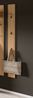 Garderobenpaneel B/H/T: 160x13x6 cm in Artisan Oak Nachbildung Bild 5