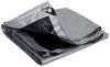 Woltu Pool-Abdeckplane (1-St), 180g/m² PE Gewebeplane mit Ösen grau Bild 2