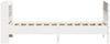 vidaXL Massivholzbett ohne Matratze Weiß 90x190 cm Kiefernholz 3307027 Bild 5