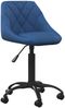 vidaXL Esszimmerstuhl Blau Samt [335364] Bild 2