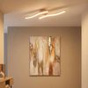2x LED Deckenleuchte, Orange, beweglicher Spot, 2-flammig, L 51,5 cm Bild 3