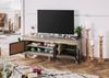 TV-Board Mango 150x45x55 grau lackiert HERMITAGE #012 Bild 4