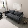 Sofa 3-Sitzer Chenille 199x100x86 anthrazit OLIVIA Bild 4
