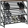 vidaXL Schuhregal Braun Eichen-Optik 90x30x85 cm Holzwerkstoff 833432 Bild 3