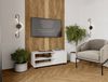 BOXXX 'MAJA' TV-Aufsatz TV-Rollwagen breit, Melamin weiß, 100 x 42 x 33.5 cm, mit Rollen Bild 3