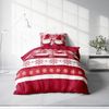 One Home Bettwäsche Winter Thermofleece, Fleece, 2 teilig, Weihnachten Wichtel Christmas, kuschelig flauschig warm weich Modern Bild 3