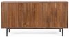 Sideboard Atidat aus Mangoholz, modern, Push-to-Open-System, braun, 140 cm, Metallgestell Bild 2