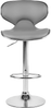 Barhocker Kunstleder grau höhenverstellbar 2er Set CONWAY Bild 5