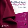 Beautex Verdunkelungsvorhang Kräuselband Vorhang blickdicht abdunkelnd U-Band (1 St), Kräuselband, verdunkelnd, lichtmindernd, wärmeisolierend, pflegeleicht, waschbar Bild 2