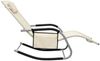 vidaXL Sonnenliege Textilene Creme und Grau 310506 Bild 3