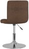 vidaXL Esszimmerstuhl Drehbar Braun Stoff, Drehbar [3087471] Bild 5