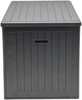 VELIO Aufbewahrungsbox 72x140, schwarz mit Holzmaserung, Material: Polypropylen-Kunststoff Bild 3