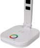 Platinet LED Schreibtischlampe RGB mit kabellosem Laden Display Weiß Bild 2