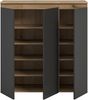 Home affaire Mehrzweckschrank CIPELA, 105x111 cm, viel Stauraum, variable Einlegeböden, universal (1-St, in vielen verschiedenen Trendfarben verfügbar) Schuhschrank, Kleiderschrank, Universalschrank, Aktenschrank, Schrank Bild 4