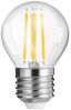 4W E27 Mini LED Filament Leuchtmittel Birne Leuchte 430 Lumen klar Glas Warmweiß Bild 2
