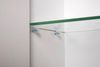 Schildmeyer Basic Spiegelschrank ohne Beleuchtung, melaminharzbeschichtete Spanplatte, weiß Glanz, 120 cm Bild 1