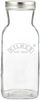 Saft- KILNER und Saucenflasche LBH 9.20x9.20x22 cm weiß Bild 1