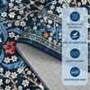 GarveeMore Teppich Blütenzauber, rechteckig, Höhe: 5 mm, In mehreren Farbkombinationen für unterschiedliche Wohnstile Bild 3