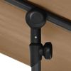 vidaXL Sonnenschirm mit Aluminium-Mast, 180x130 cm, Taupe Bild 3