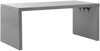 Essgruppe für 6 Personen TARANTO Beton 180x90x78 cm Grau Bild 4