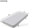 Taschenfederkernmatratze H3, Hybrid-Matratze mit Kaltschaum, Celya, 10 cm hoch, (1 Matratze inklusive, Ergonomische Orthopädische Rollmatratze), für Schlafsofa, Klappbett und Gästebett, Atmungsaktiv Bild 2