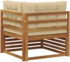 vidaXL Outdoor Ecksofa Massivholz Akazie Natur 900571 Bild 5