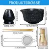 Agger Teeservice Keramik Matcha-Schale und Matcha-Rührbesen-Set, 5-teilig Bild 2
