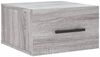 vidaXL Wand-Nachttisch Grau Sonoma 35x35x20 cm 829880 Bild 2