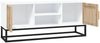 vidaXL TV-Schrank Weiß 105x30x45 cm Holzwerkstoff und Eisen 352097 Bild 5