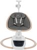 Kikkaboo Babywippe BeMoove elektrisch Moskitonetz Fernbedienung Melodien Timer grau Bild 4