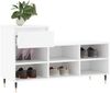 vidaXL Schuhregal Weiß 102x36x60 cm Holzwerkstoff 831356 Bild 4