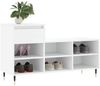 vidaXL Schuhregal Weiß 102x36x60 cm Holzwerkstoff 831356 Bild 3