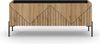 TV Lowboard B/H/T: 153x62x40 cm in Evoke Oak Nachbildung und schwarz Bild 2