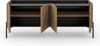 TV Lowboard B/H/T: 153x62x40 cm in Evoke Oak Nachbildung und schwarz Bild 3