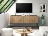 TV Lowboard B/H/T: 153x62x40 cm in Evoke Oak Nachbildung und schwarz Bild 5