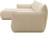 DOMO. collection Ecksofa 800 022, Modulsofa in L-Form mit Taschenfederkern und attraktiver Biese-Naht, Sofa, Polsterecke, Eckcouch 276 x 168 x 79 cm (BxTxH), beige Bild 4