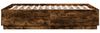 vidaXL Bettgestell Räuchereiche 120x190 cm Holzwerkstoff 3209748 Bild 5
