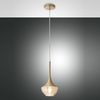 FABAS LUCE No. 3623-41-119 Pendelleuchte Apollo 1-flammig Messing satiniert E27 Bild 1