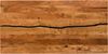 Esstisch Akazie 200x100x76 natur lackiert / Epoxid schwarz, Sterngestell anthrazit matt EPOXY Bild 3