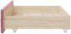 vidaXL Bettschubladen 2 Stk. Rosa Holzwerkstoff und Samt 833919 Bild 5
