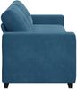 vidaXL 3-Sitzer-Sofa Blau 220 cm Samt 4105143 Bild 4