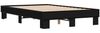 vidaXL Bettgestell Schwarz 120x200 cm Holzwerkstoff und Metall 845862 Bild 3