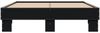 vidaXL Bettgestell Schwarz 120x200 cm Holzwerkstoff und Metall 845862 Bild 4