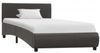 vidaXL Bettgestell mit LED Grau Kunstleder 100x200 cm, Mit Beleuchtung [285493] Bild 2
